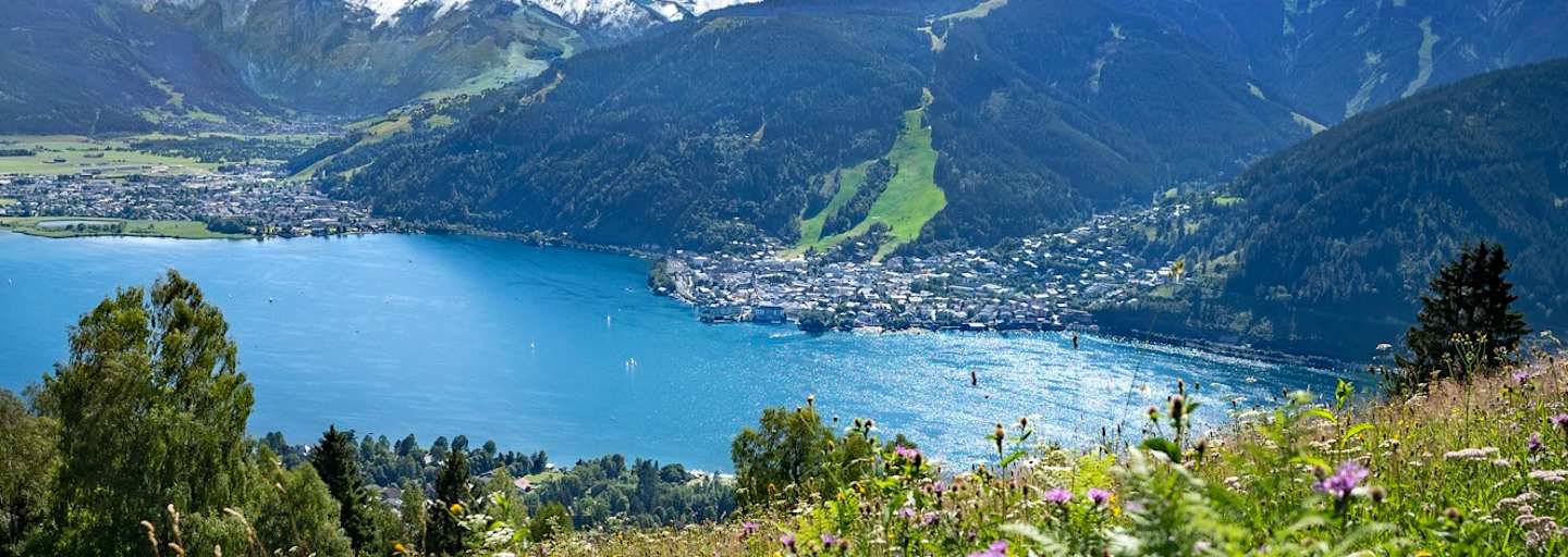 Blick auf Zell am See
