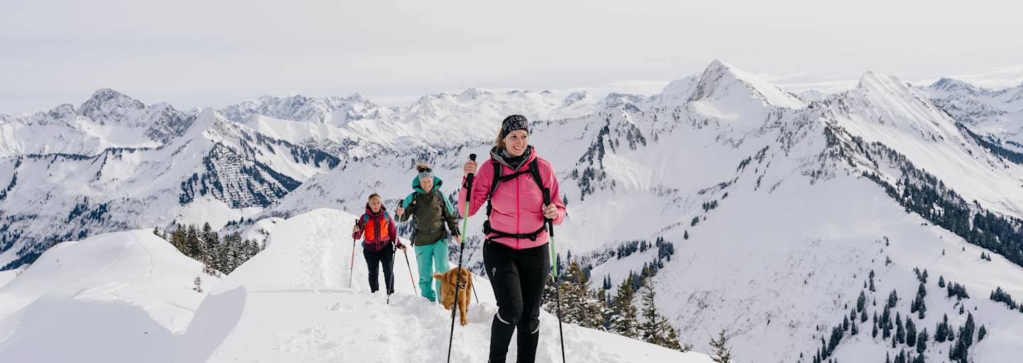 Schneeschuhwandern im Bregenzerwald