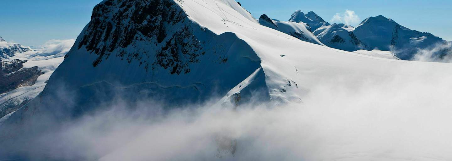 Schweiz: Breithorn in den Walliser Alpen
