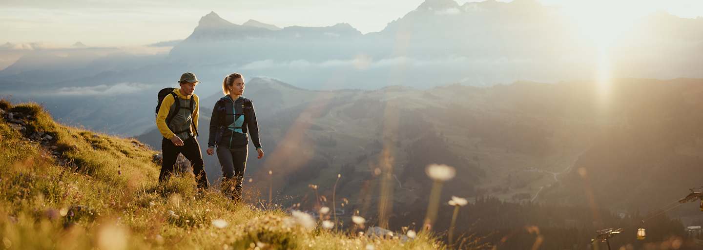 Alta Badia, Sonnenuntergang, Wanderung