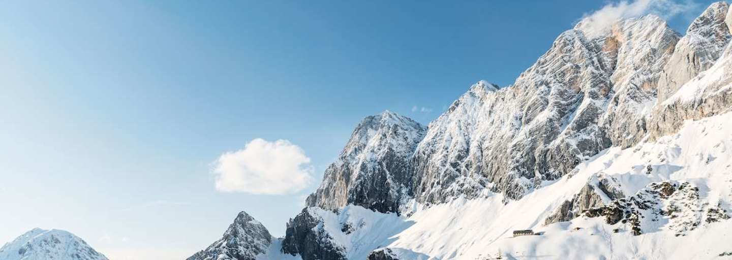 Der Dachstein, das Wahrzeichen der Schladminger Tauern