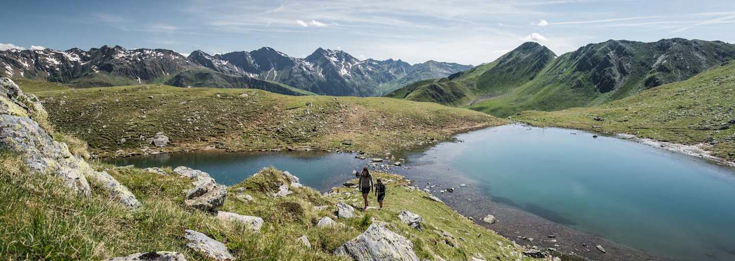 Wanderer am Gritzer See