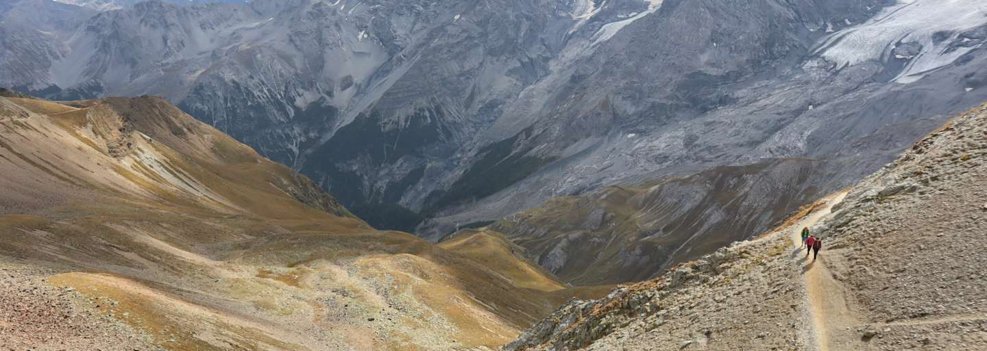 Ein Höhenweg durch traumhafte Hochgebirgslandschaften