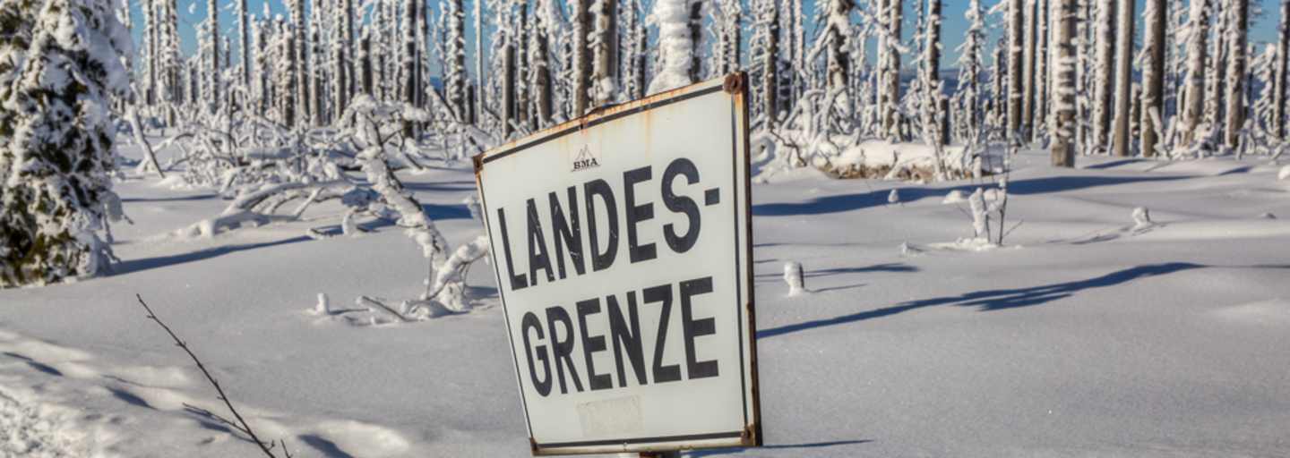 Winterwanderung Dreisessel - Hochkamm, Bayerischer Wald