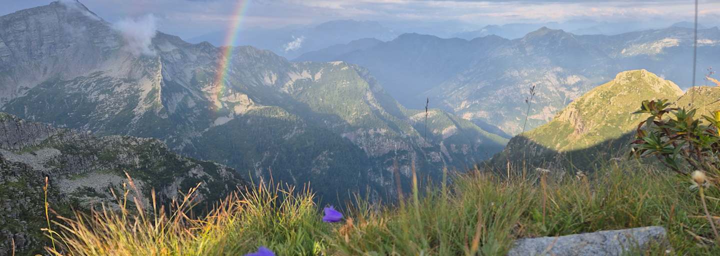 Grandiose Stimmung auf der Via Alta della Verzasca