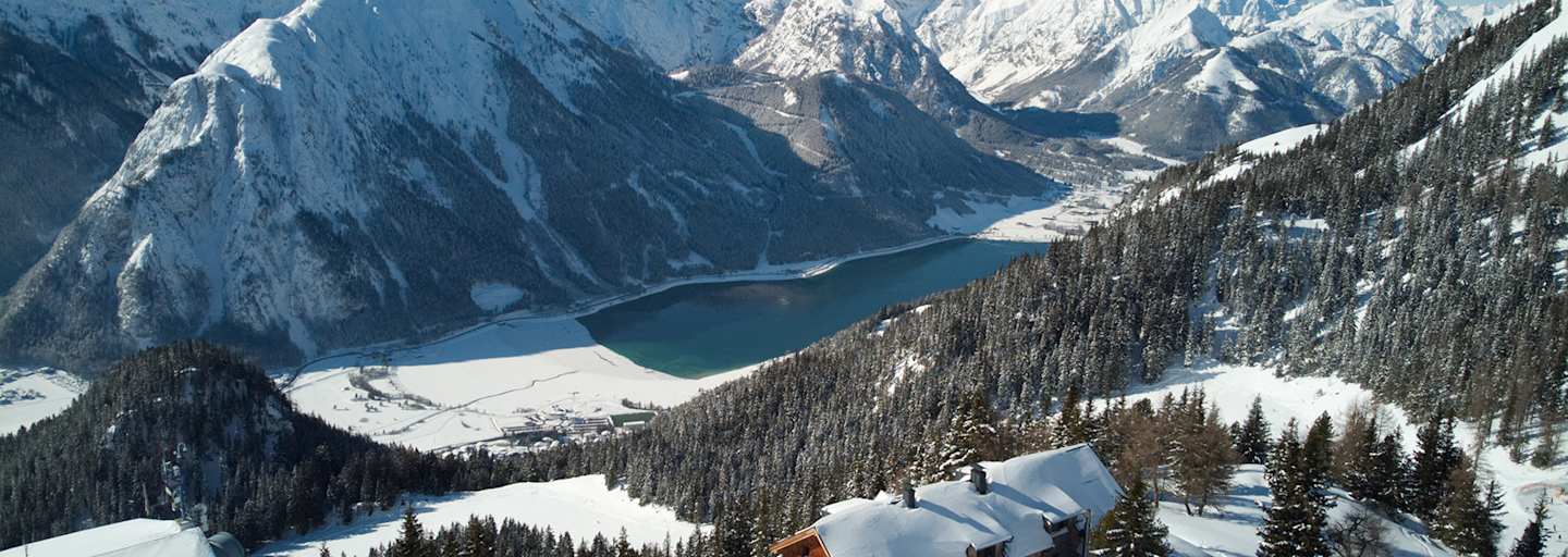 Erfurter Hütte ,Achensee, Rofanseilbahn