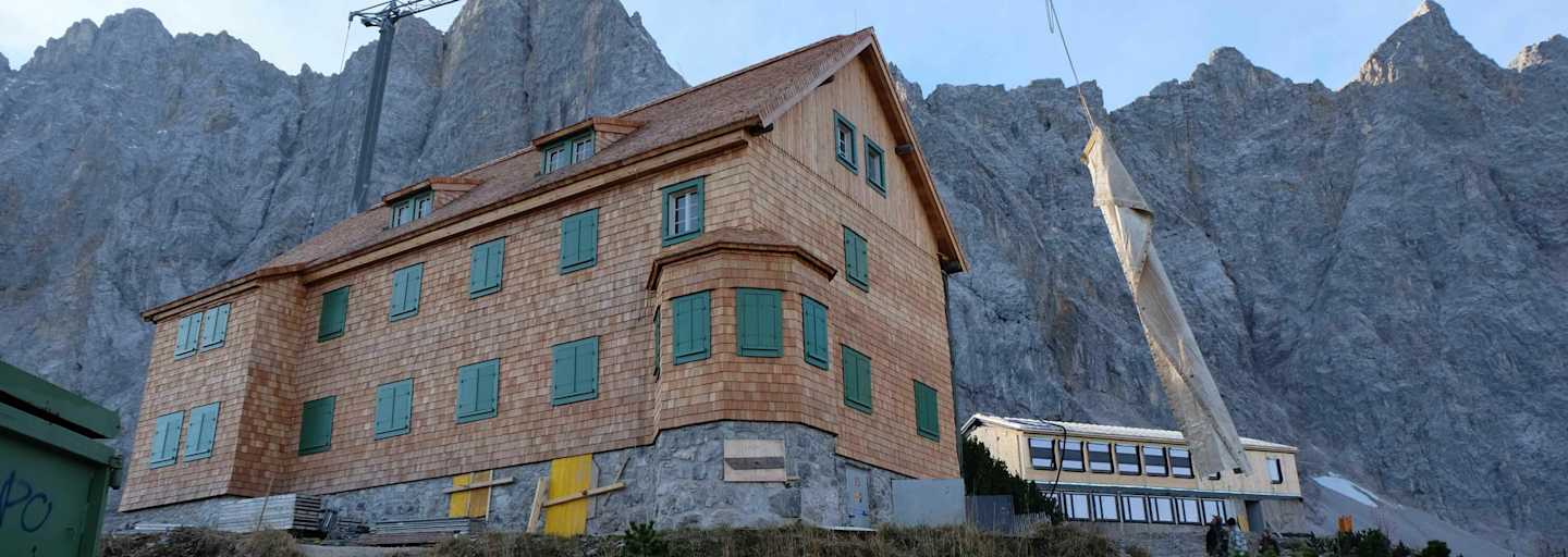 Die Falkenhütte wurde generalsaniert.