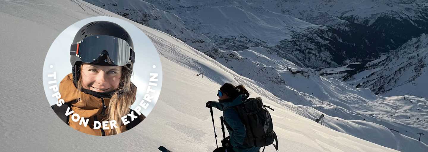 Nina Gigele am Arlberg