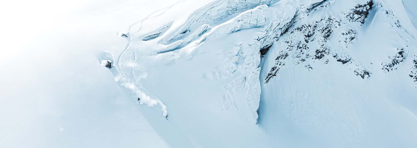 Freeriden am Kaunertaler Gletscher