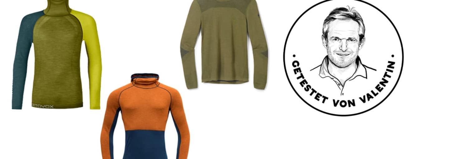 Diesmal im Test: Merinoshirts von Ortovox, Devold und Smartwool