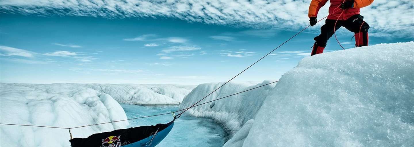 Stefan Glowacz in Grönland