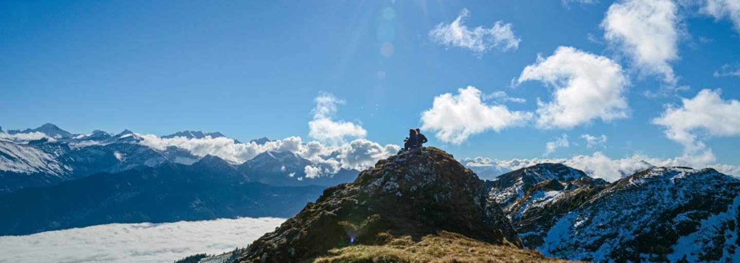 Güggisgrat: Niederhorn in der Schweiz