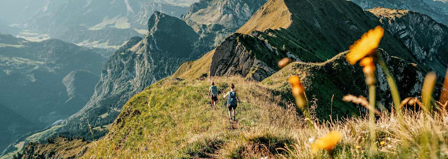 Am Tell-Trail: Gratwanderung Schluchberg