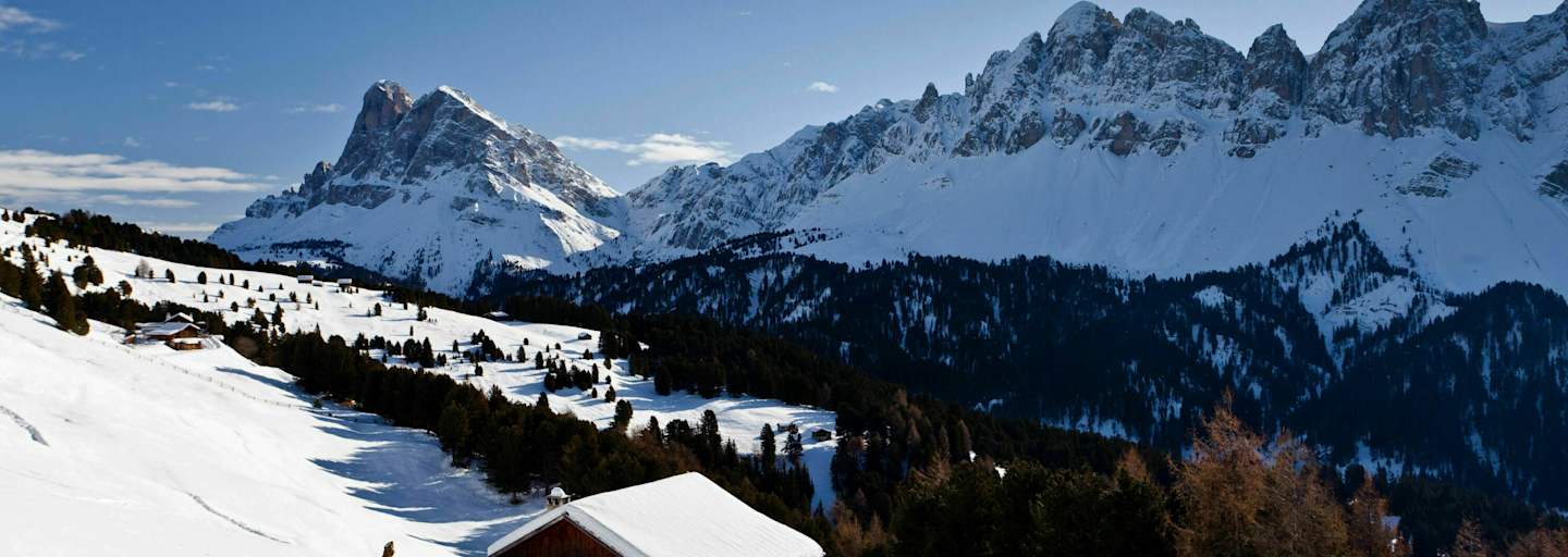 Lüsner Berge in Südtirol: Aufstieg auf den Großen Gabler in den Dolomiten