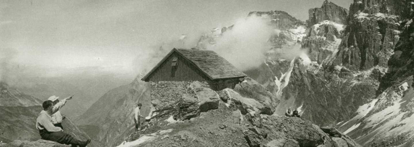 Grünhornhütte historisch