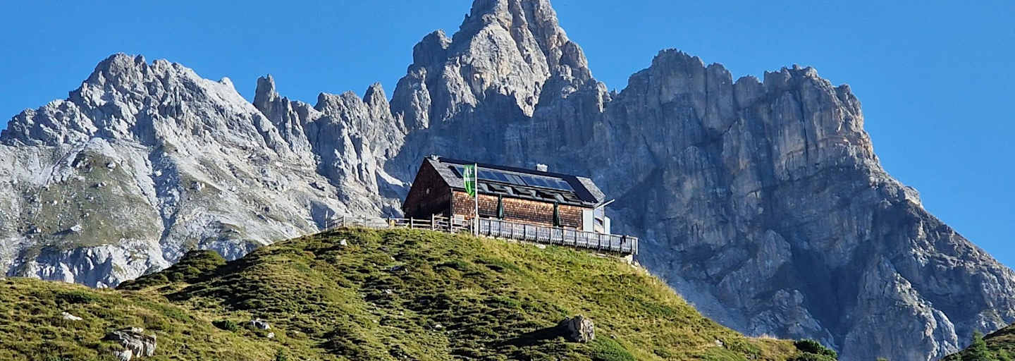 Die Franz-Fischer-Hütte im Riedingtal im Salzburger Lungau setzt auf reine Pflanzenküche.