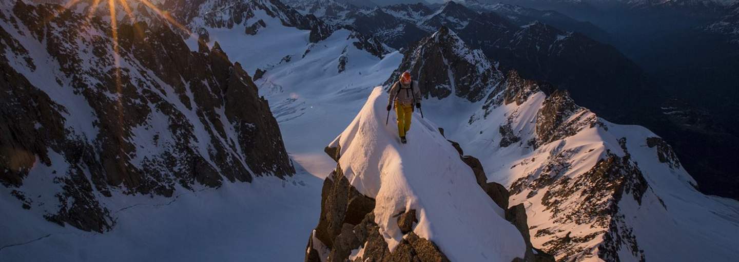 Sonnenuntergang am Eiger