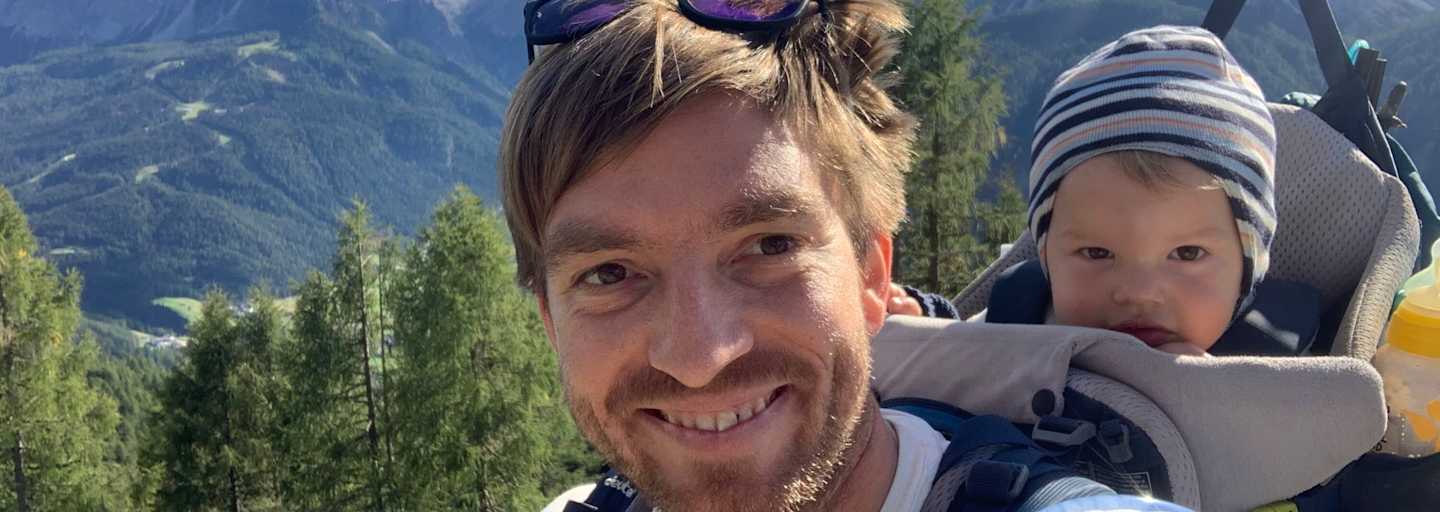 Julian Paschinger mit Sohn Tobias