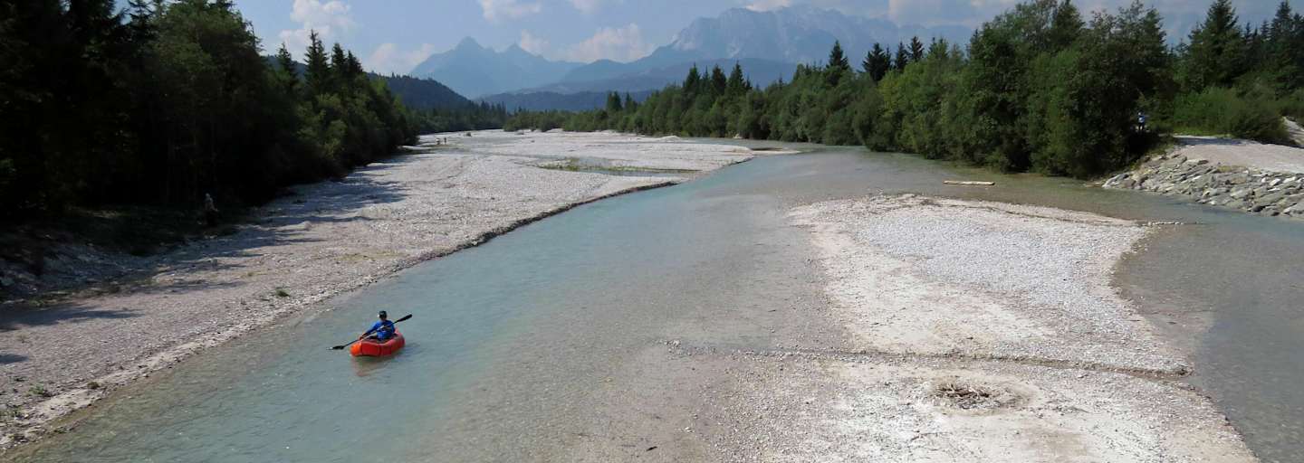 Kanu-Spaß mit Luftbooten: Die 6 schönsten Touren in Bayern und Österreich