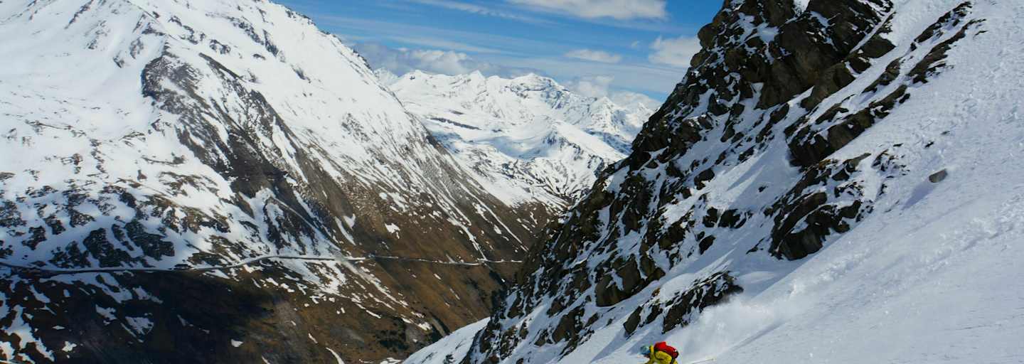 Freeriden am Schwerteck in Kärnten