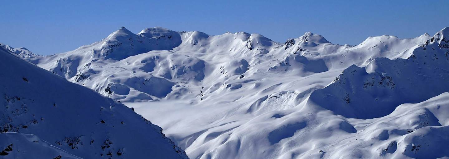Blick in die Kitzbüheler Alpen rund um Hopfgarten im Brixental in Tirol