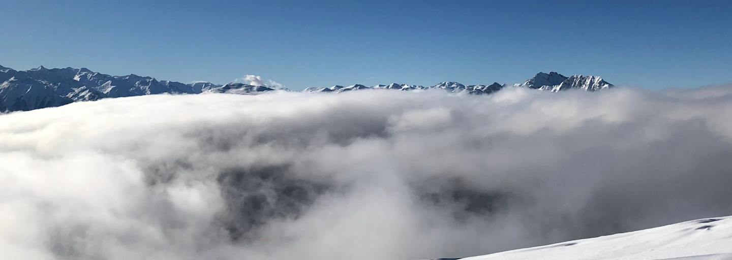 Kitzbüheler Alpen mit Blick in die Hohen Tauern