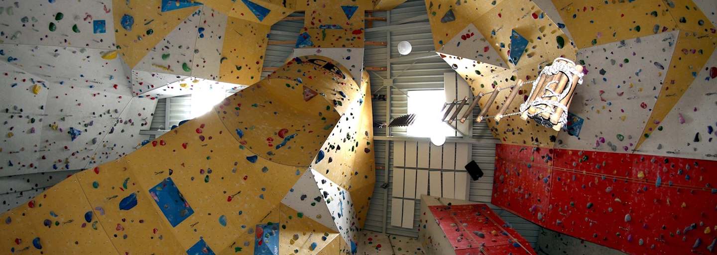 Die Kletterhalle Pfalz Rock ist gleichzeitig auch Landesleistungsstützpunkt.