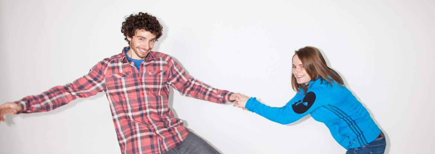 Barbara Zangerl und Jacopo Larcher