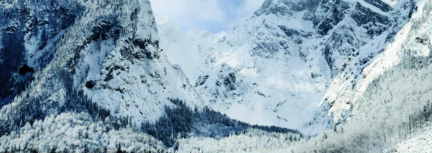 Königssee im Berchtesgadener Land in Bayern