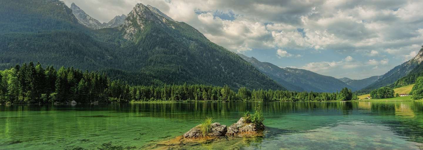 Kraftplatz am Hintersee bei Ramsau