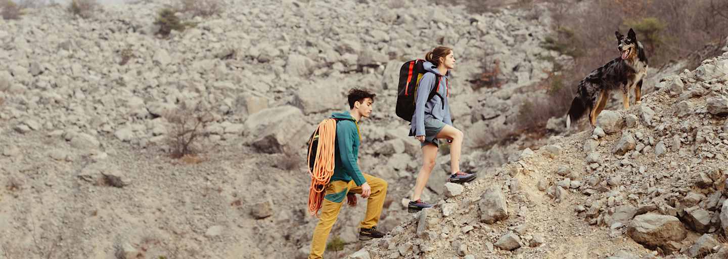 Auf unwegsamem Gelände trittsicher unterwegs mit der neuen TX4 Evo-Kollektion von La Sportiva.