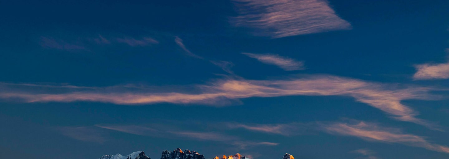 Eggental: Latemar in den Dolomiten