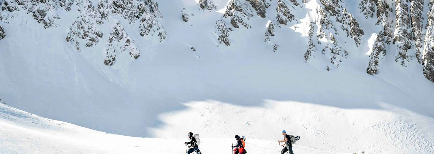 Auf Skitour mitten im Karwendel