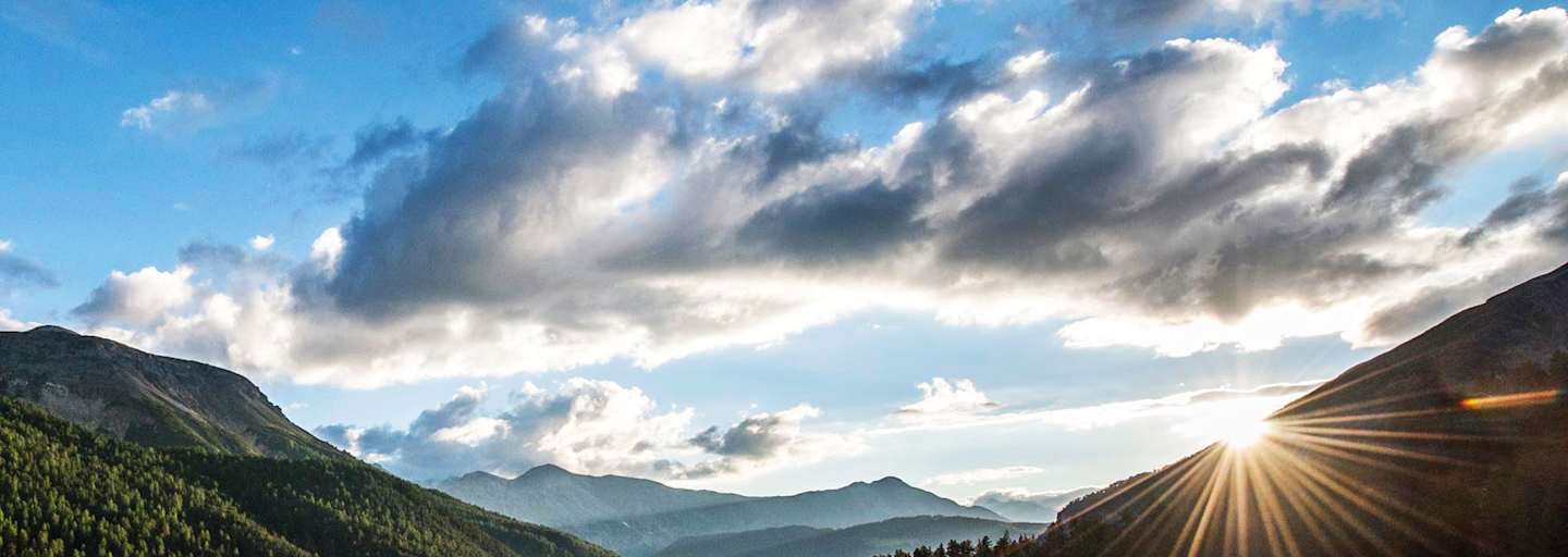 Wandern im Schweizerischen Nationalpark im Kanton Graubünden