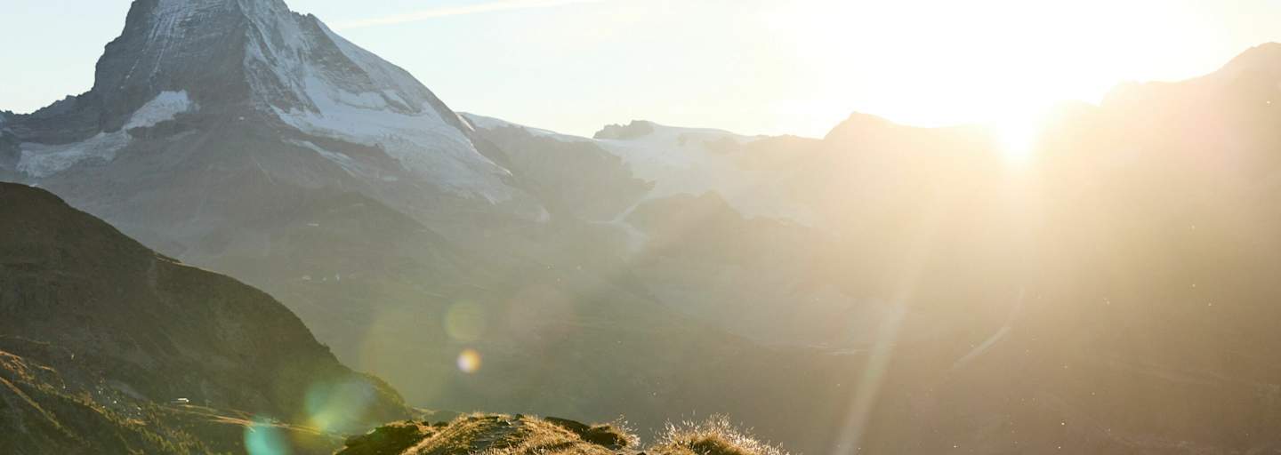 Das Matterhorn im Wallis