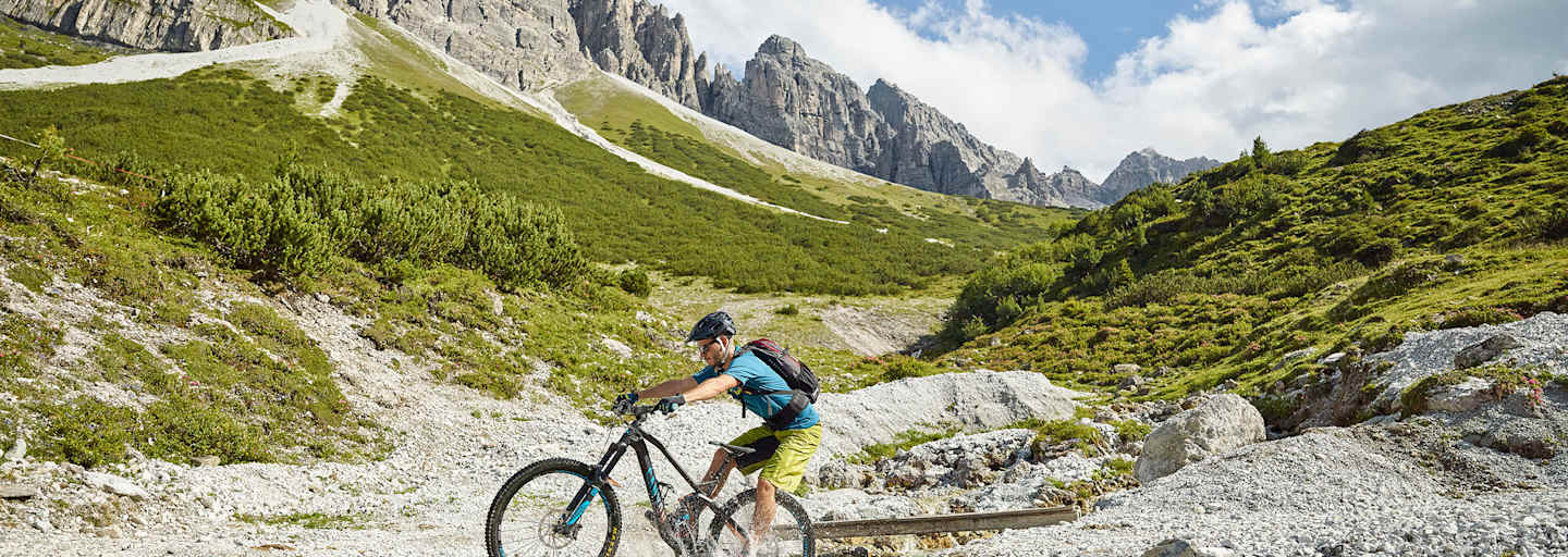 Mountainbiken Tirol Stubaier Alpen