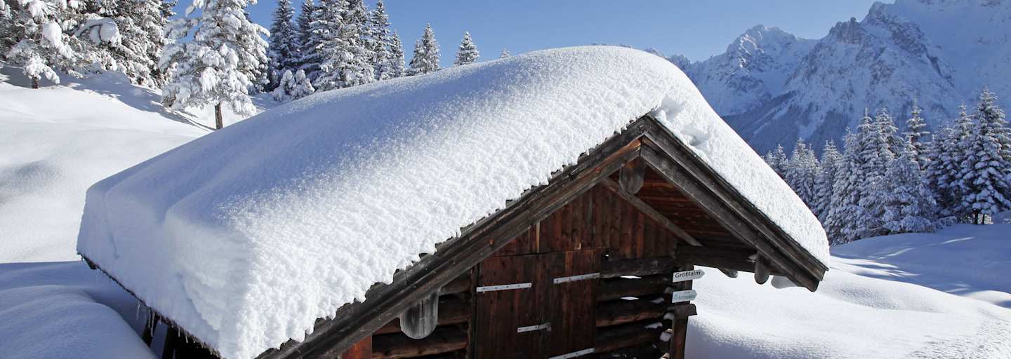 Karwendel Schneehöhe