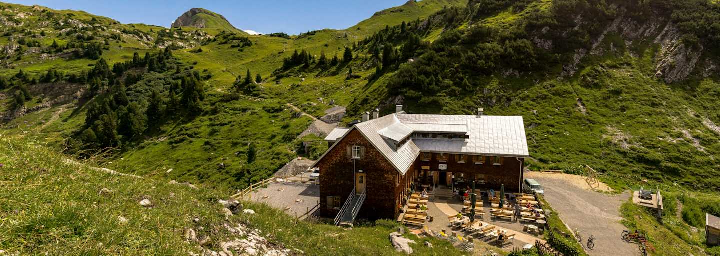 Freiburger Hütte im Lechquellengebirge (Vorarlberg)