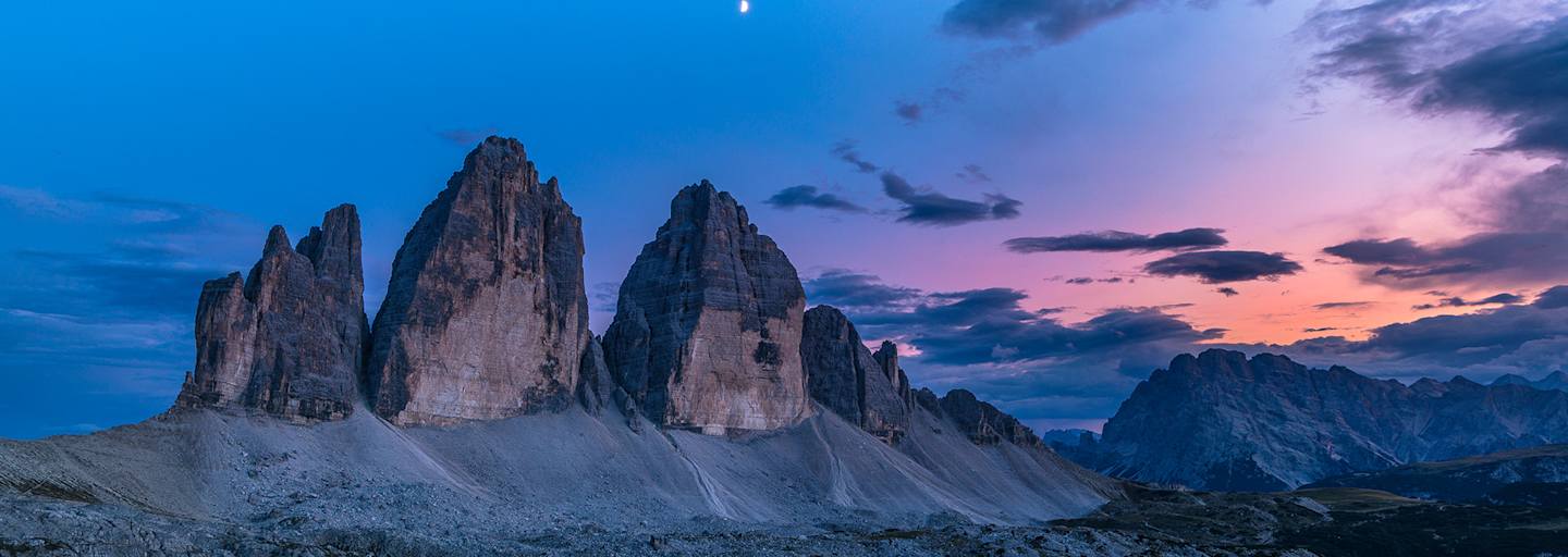 Nordseite Drei Zinnen