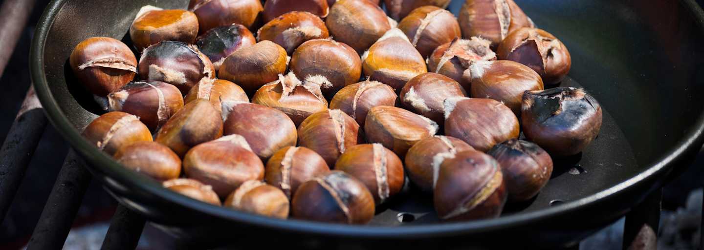 gebratene Kastanien selber machen