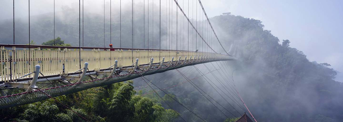 Hängebrücke in Taiwan