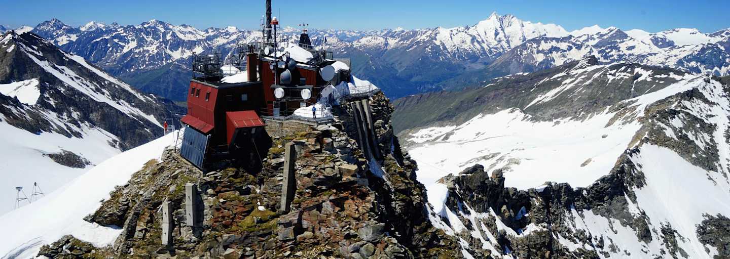Sonnblick Observatorium in der Goldberggruppe in Salzburg