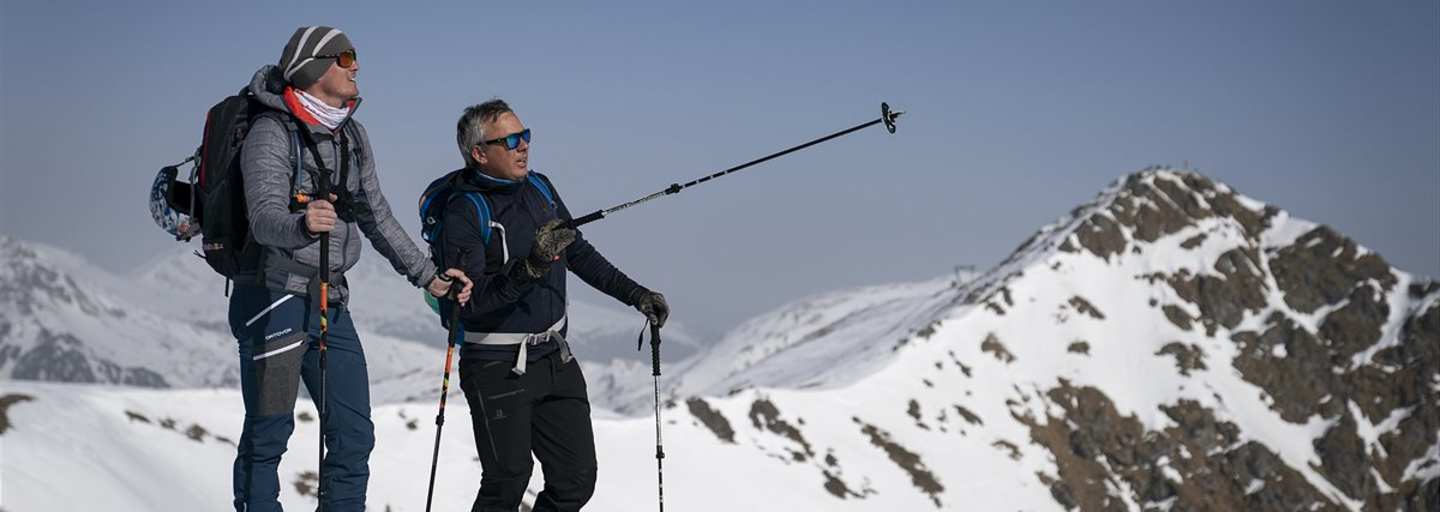 Thomas Morgenstern und Fritz Strobl