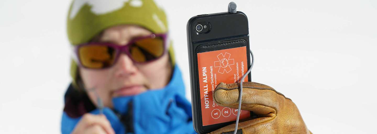 Notfall am Berg: Headset - Handy-Netzabdeckung