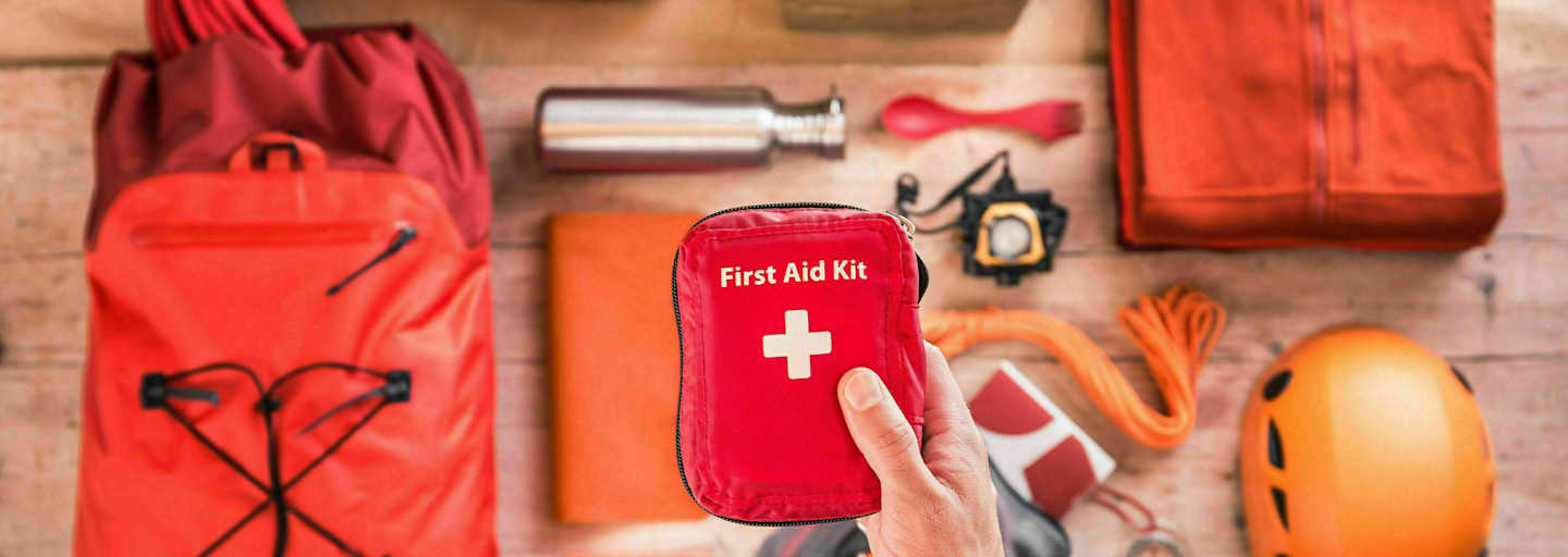 Notfallausrüstung: Erste Hilfe-Set