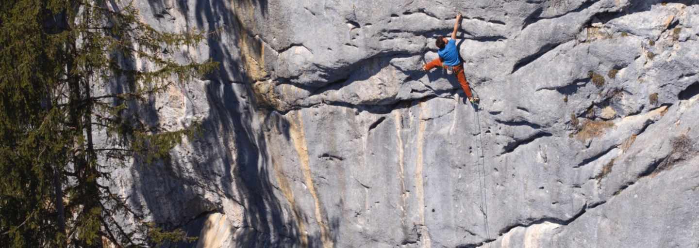 Number One (7b+), Schleierwasserfall