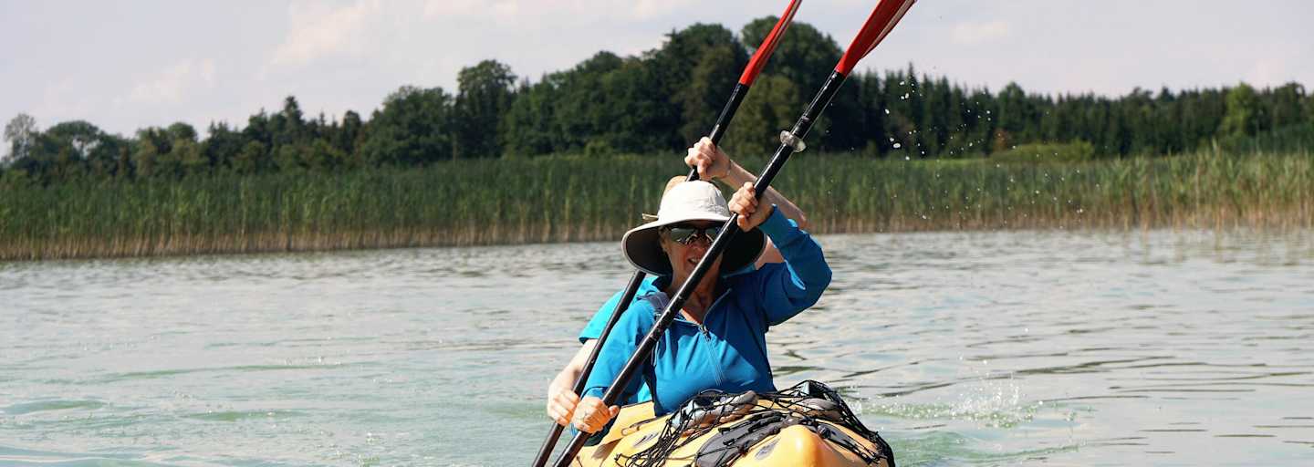 Wassersport: Paddeln auf heimischen Seen und Flüssen