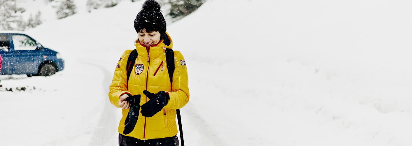 Richtig anziehen - bei Kälte besonders wichtig