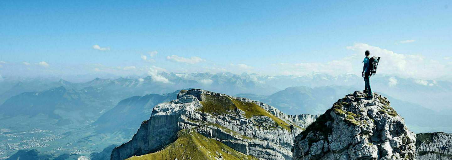 Pilatus bei Luzern in der Schweiz