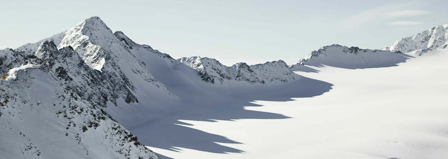 Das Ende der Welt in Tirol: Schattenspiele am Pitztaler Gletscher